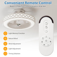 Tangkula Ceiling Fan with Lights and Remote