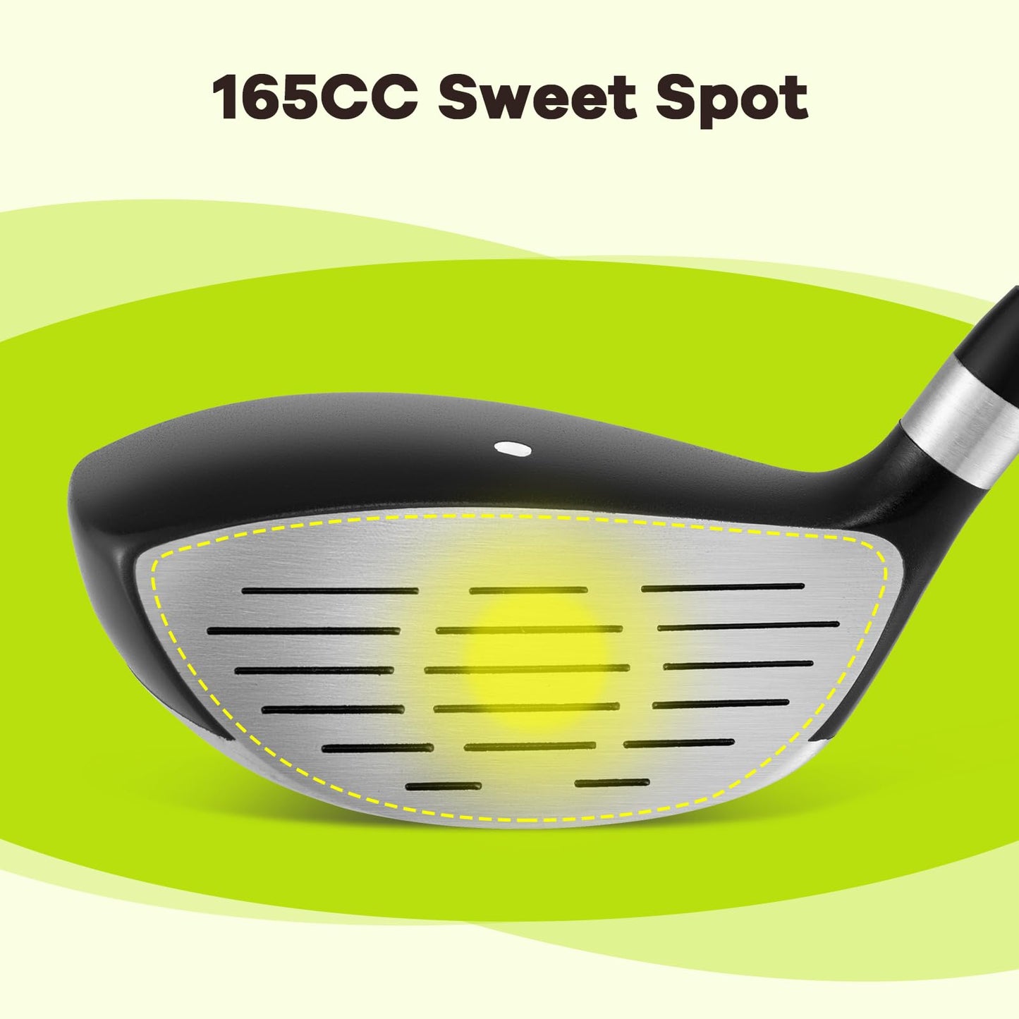 Tangkula 165CC Junior #3 Fairway Wood for Kids