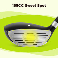 Tangkula 165CC Junior #3 Fairway Wood for Kids
