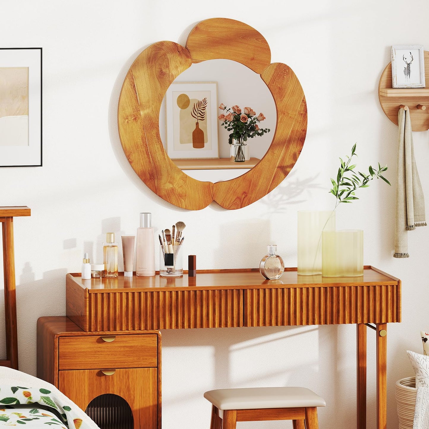 Tangkula Irregular Wall Mirror（29 Inch）