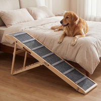Tangkula Foldable Dog Ramp for High Bed Couch