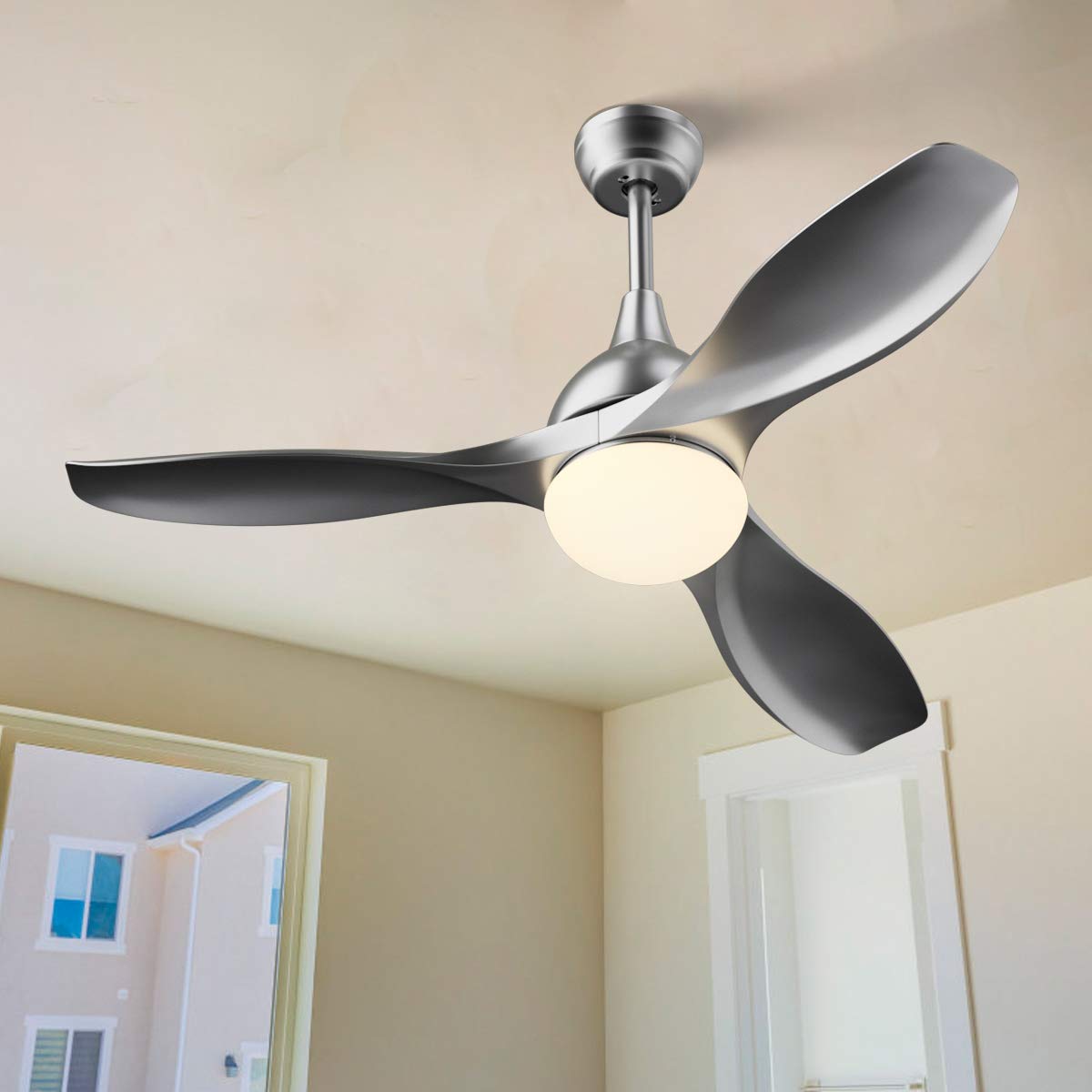 Tangkula Modern Ceiling Fan with Remote Control