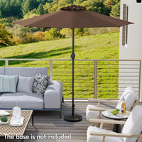 Tangkula 8.5 FT Outdoor Patio Umbrella