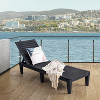 Tangkula Outdoor Chaise Lounge Chair