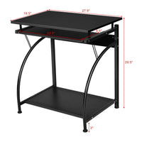 Tangkula 29" H Without Wheel Computer Desk