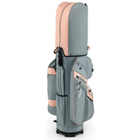 Tangkula Golf Cart Bag 14 Way Molded Lock Top Club Bag with Full-Length Dividers