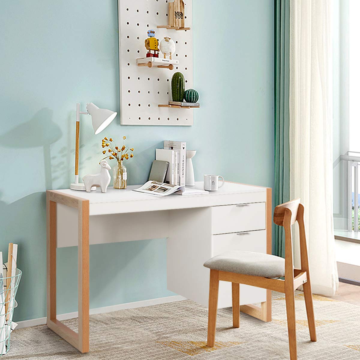 White Computer Desk