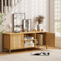 Tangkula Boho TV Stand up to 55”