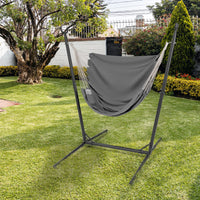 Tangkula Adjustable Hammock Chair with Stand