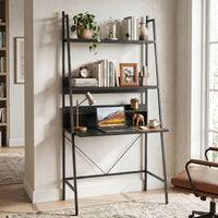 Tangkula 3-Tier Ladder Computer Desk for Home Office