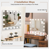 Tangkula Vanity Mirror with Light