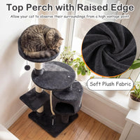 Tangkula 36 Inch Cat Tree Tower for Indoor Cats and Kittens