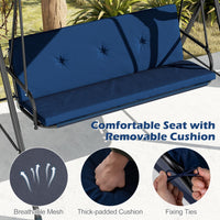 Tangkula 2 Person Porch Swing for Garden