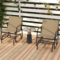 Tangkula Patio Glider Chair