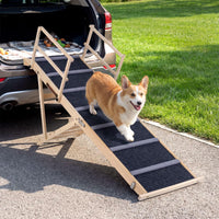 Tangkula Foldable Dog Ramp for High Bed Couch