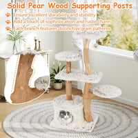 Tangkula 53 Inch Modern Cat Tree