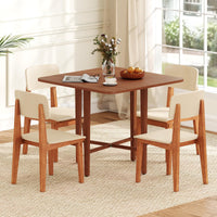 Tangkula 36" Foldable Square Dining Table