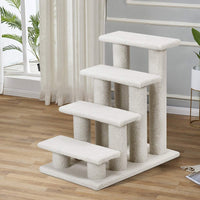 Tangkula Pet Stairs for Cats and Dogs for High Beds