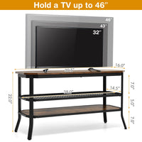 Tangkula TV Stand for TVs up to 46 Inch