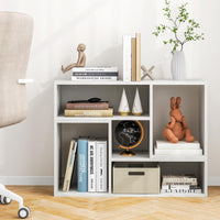 Tangkula 2 Pieces L Shaped TV Stand for Living Room