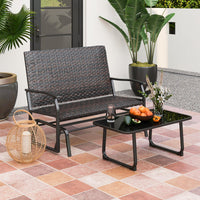 Banc balançoire de jardin Tangkula