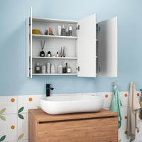 Tangkula 36" Bathroom Medicine Cabinet with Adjustable Shelf