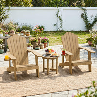 Tangkula Outdoor Side Table HIPS Adirondack Side Table(1/2)