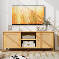 Tangkula Boho TV Stand up to 55”