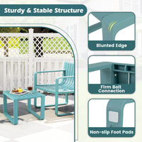 Tangkula 3 Piece Patio Furniture Set