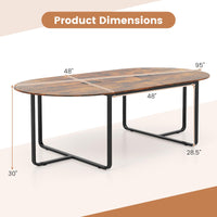 Tangkula 95" Conference Table