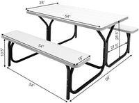 Picnic Table Bench Set - Tangkula