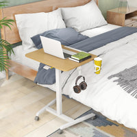 Tangkula Foldable Mobile Standing Desk Cart for Home Office