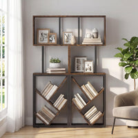 Tangkula 6-Tier Bookshelf for Living Room Home Office