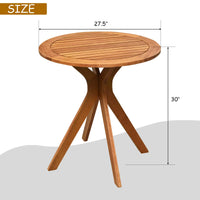 2 PCS Patio Bistro Set - Tangkula