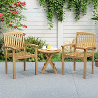 Tangkula Outdoor Patio Wppd Dining Chair（1/2/4）