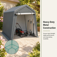 Tangkula 8.3 x 14 FT Heavy Duty Outdoor Storage Shed
