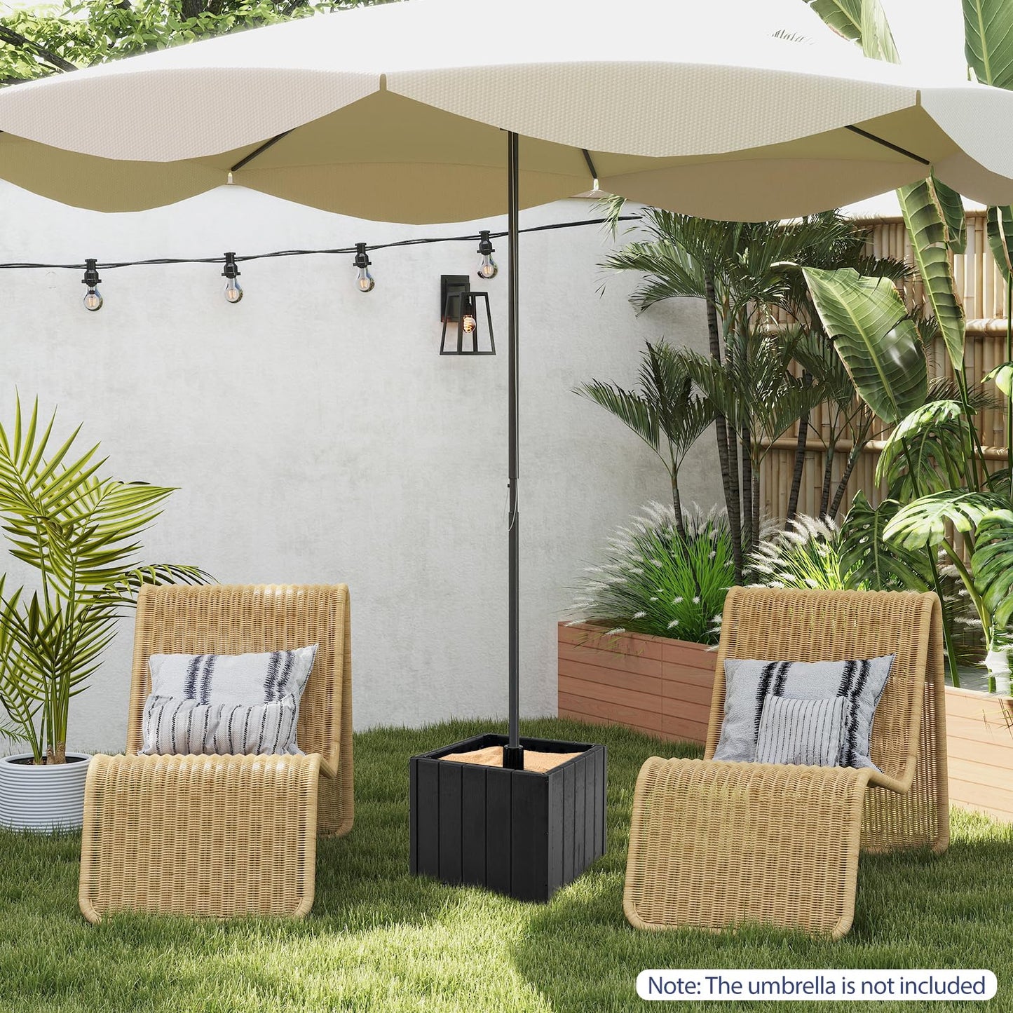 Tangkula Outdoor Umbrella Base