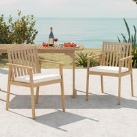 Tangkula 2/4 Pieces Patio Dining Chairs