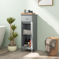 Tangkula Bathroom Floor Storage Cabinet