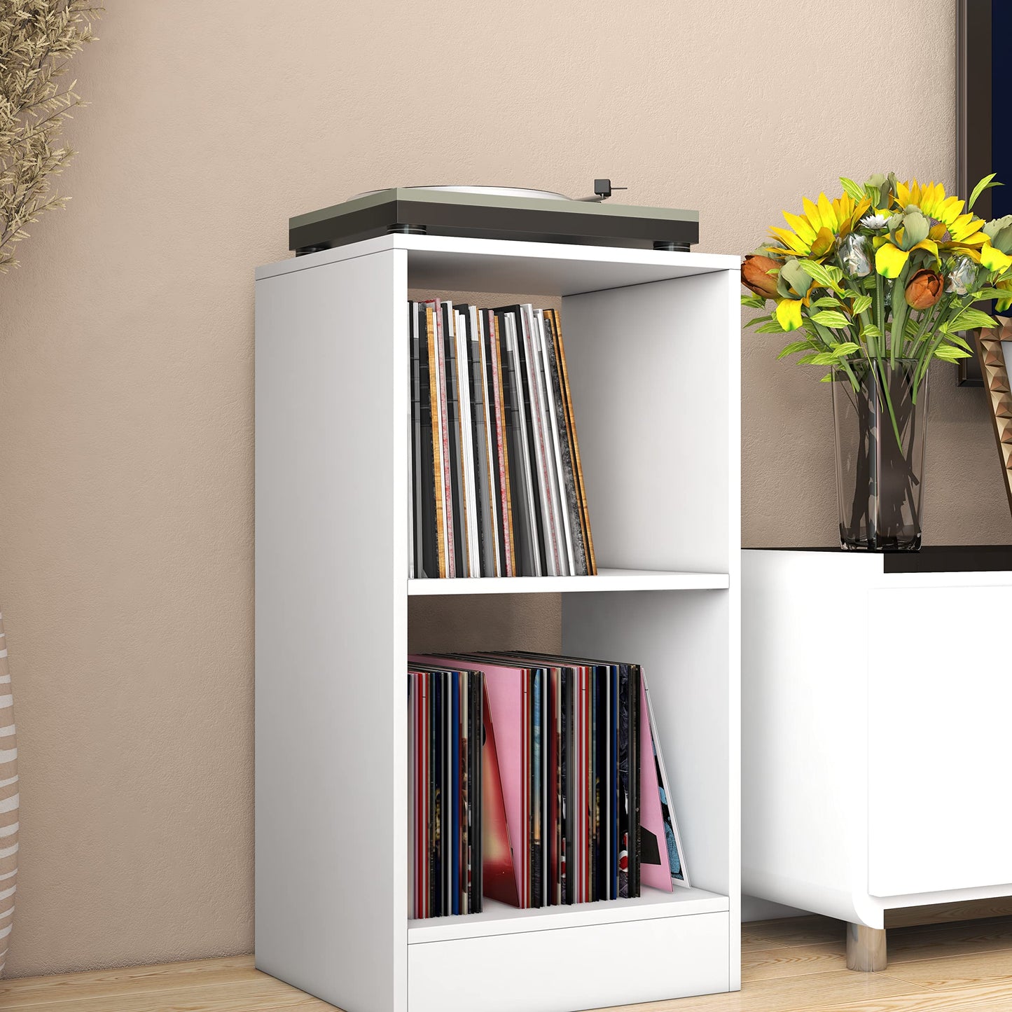 Tangkula 2 Cube Bookcase Set of 2