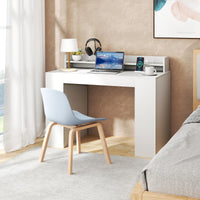 Tangkula Computer Desk with Power Outlets