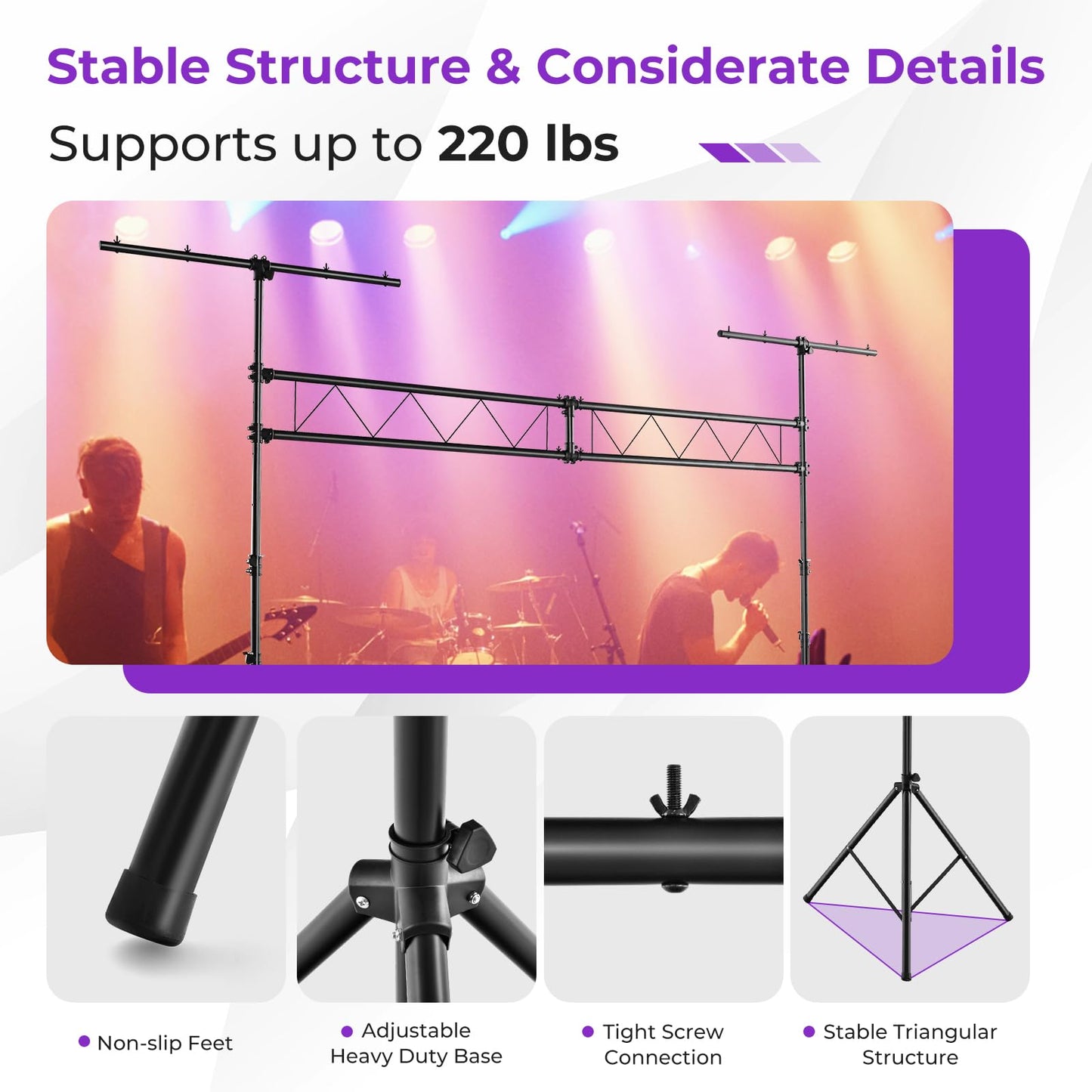 Stage Lighting Stand - Tangkula