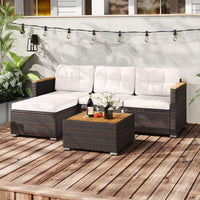 Tangkula 5 Piece Outdoor Patio Furniture Set