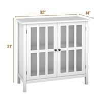 Sideboard Buffet Storage Cabinet - Tangkula