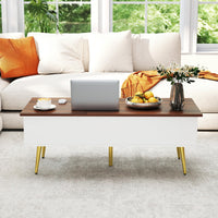 Tangkula Lift Top Coffee Table for Living Room