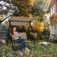 Tangkula 2 Person Porch Swing