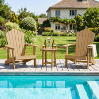 Tangkula Outdoor Side Table HIPS Adirondack Side Table(1/2)