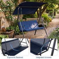Tangkula 2 Person Porch Swing for Garden