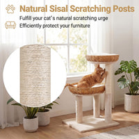 Tangkula 30 Inch Modern Cat Tree for Indoor Kittens