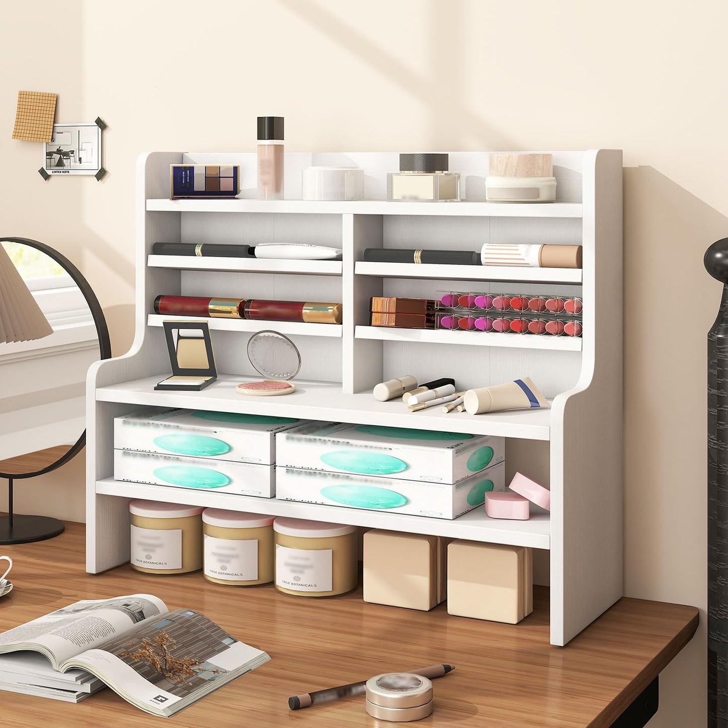 Tangkula Double 6-Tier Desktop File Organizer